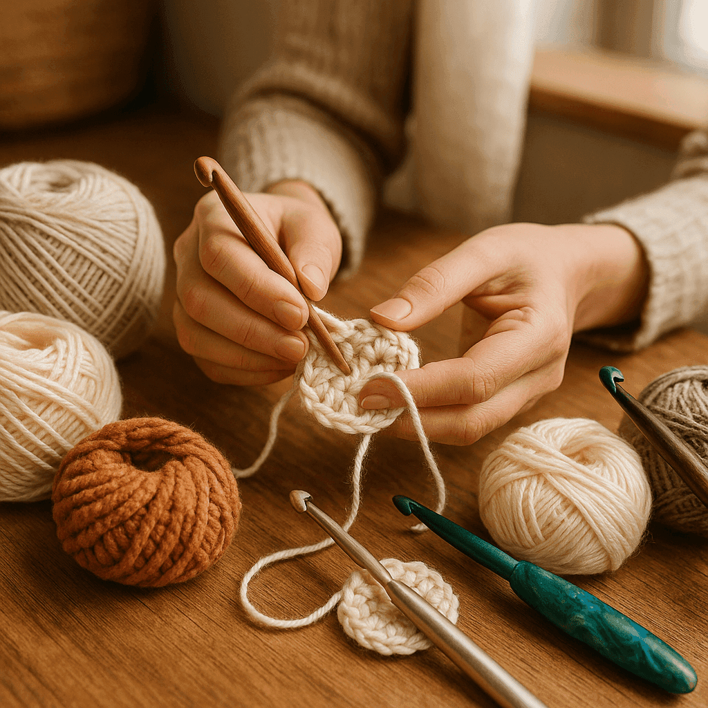 Crochet Friction Engineering: How Hook Finish, Yarn Surface, and Hand Moisture Change Tension, Speed, and Fabric Consistency