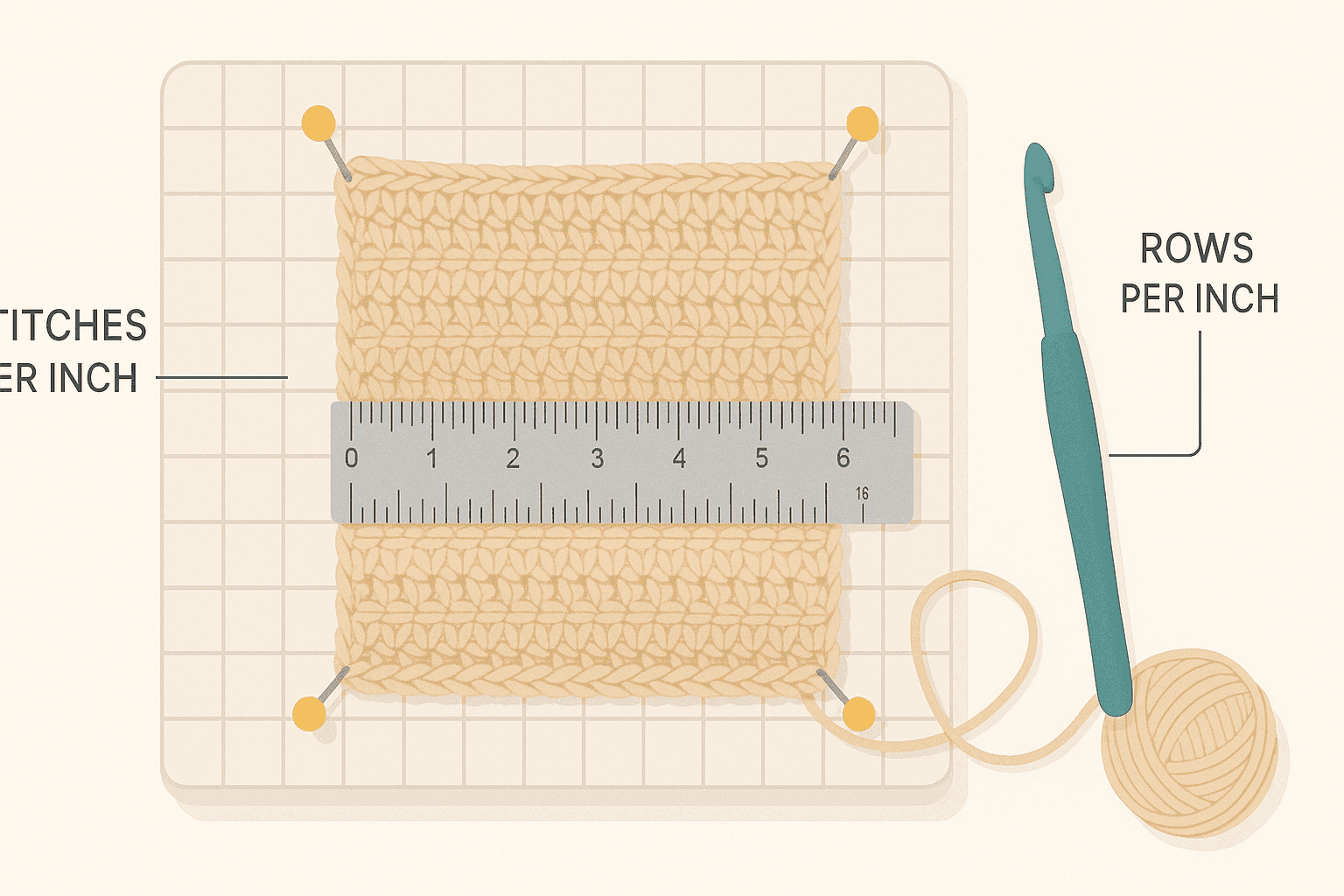 Crochet Gauge: How to Measure It, Control It, and Use It to Make Projects That Actually Fit