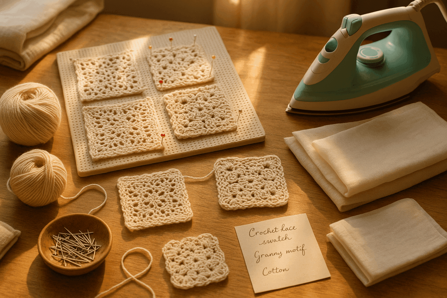 Crochet Pressing Cloths, Moisture Curves, and Heat Gradients: Precision Blocking for Fibers That Scorch, Glaze, or Flatten