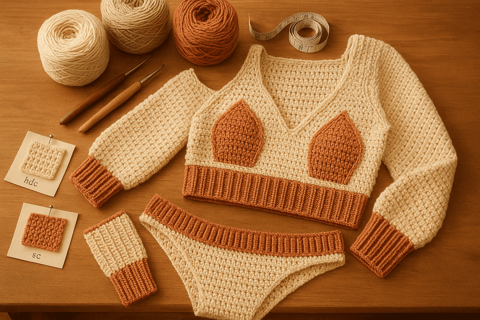 Crochet Compression Zones: Engineering Supportive Bands, Panels, and Sculpting Through Stitch Density and Fiber Recovery