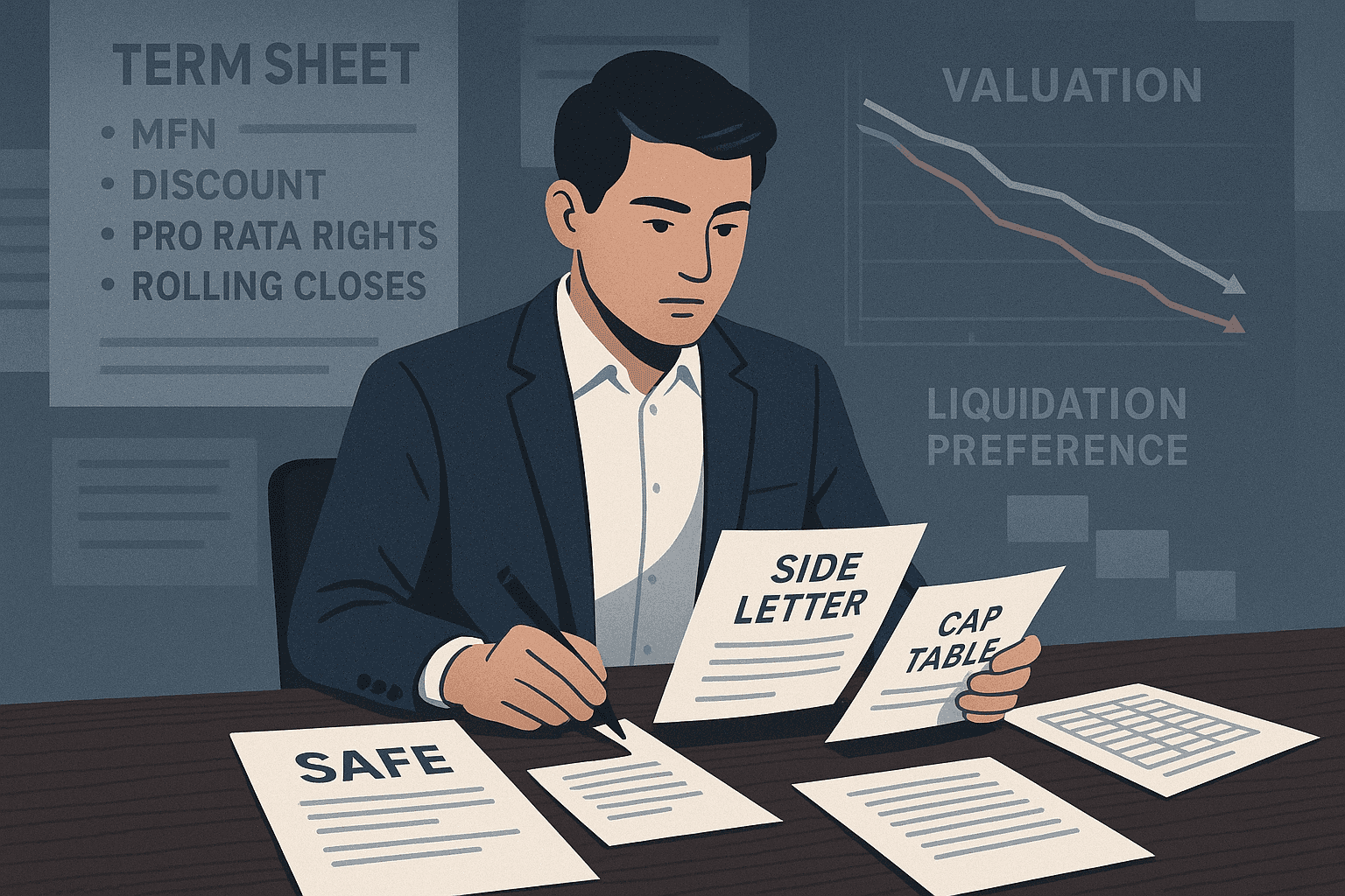 Pre-Money SAFE MFN Clauses in Down Markets: How “Investor-Friendly” Side Letters Reprice Your Seed Round Before the Term Sheet Exists