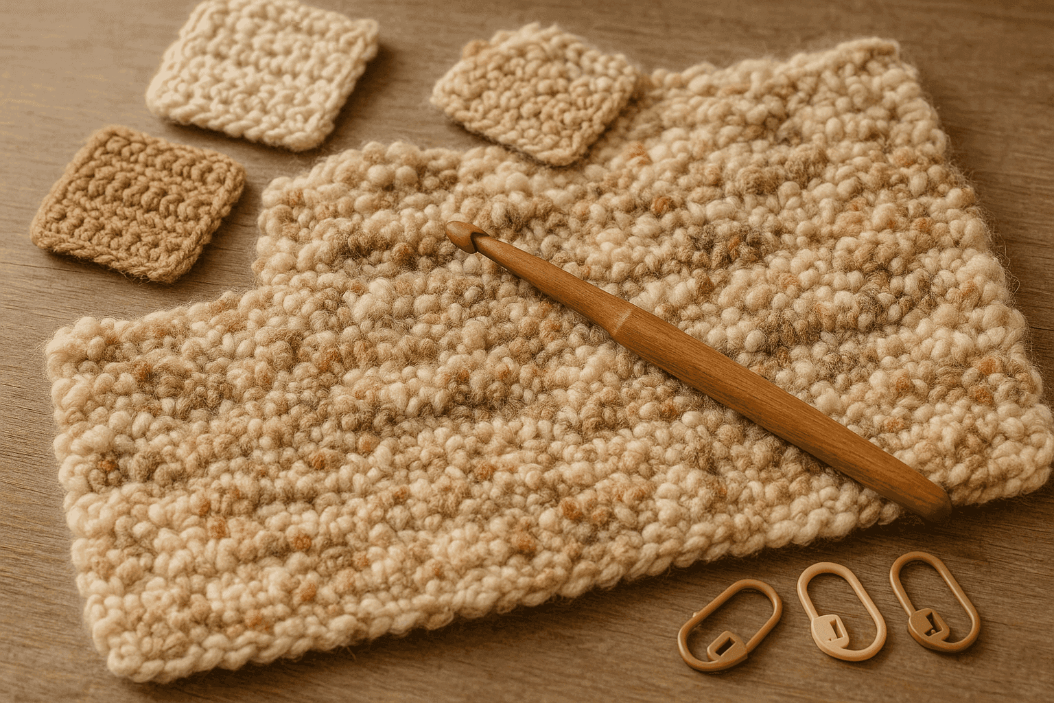 Crochet Bouclé and Slub Yarns as Deliberate Surface Design: Managing Irregular Spin, Loop Pile, and Gauge Instability