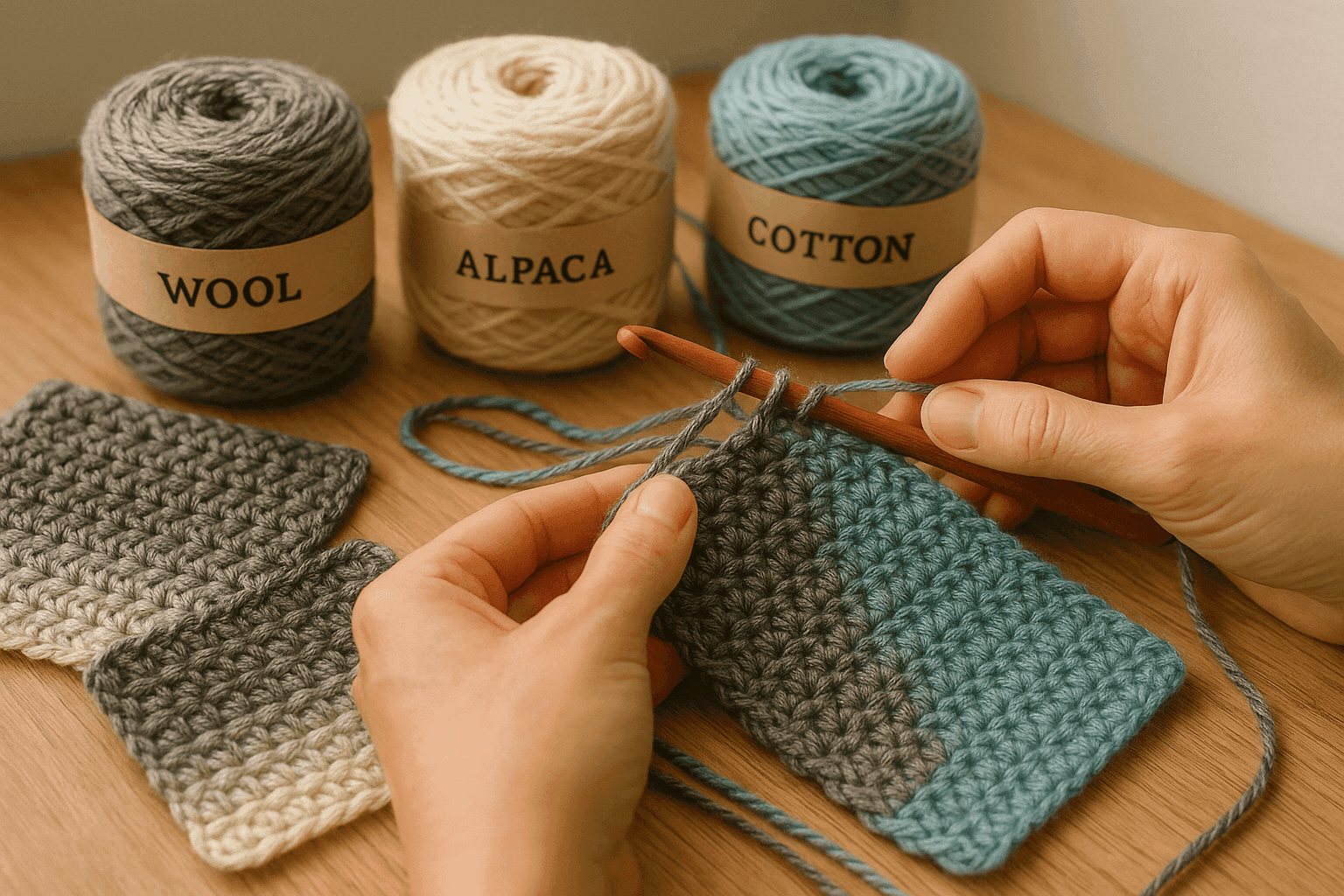 Crochet Plied Marl Design: How to Hold Multiple Strands for Color Mixing, Fabric Stability, and Predictable Gauge