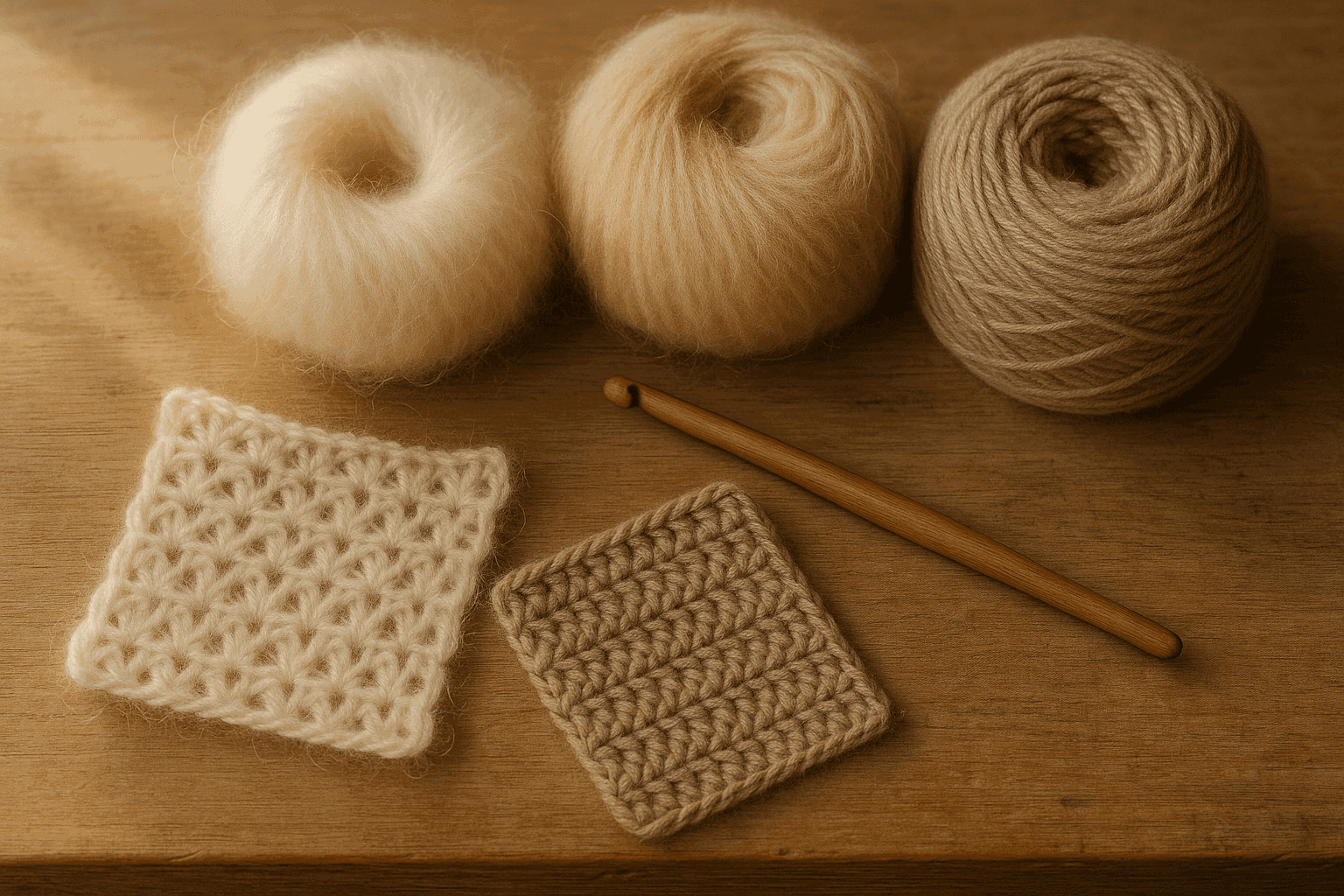 Crochet Halo Control: Designing with Mohair, Alpaca, and Brushed Yarns Without Losing Stitch Definition