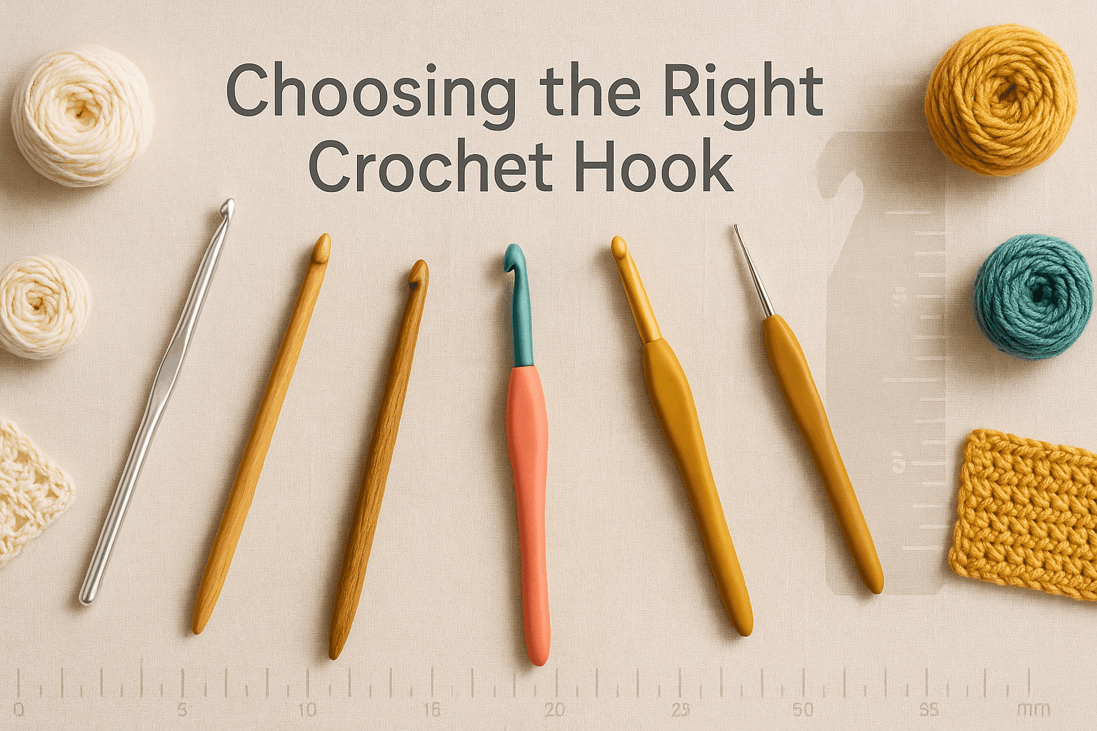 Choosing the Right Crochet Hook: A Fiber Artist’s Deep Guide to Materials, Shapes, and Stitch Mechanics